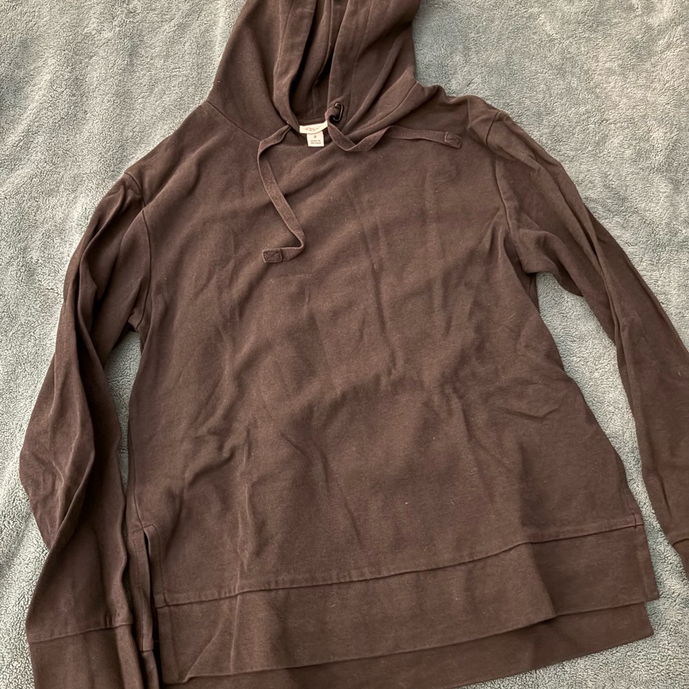 a new day Black Hooded Sweatshirt